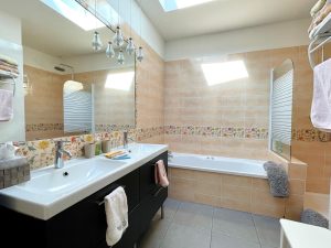 Salle de bain - Appartement sur les quais de Bordeaux Chartrons